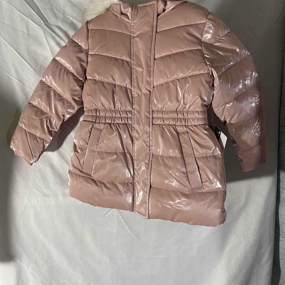Girl Pink Puffer Jacket